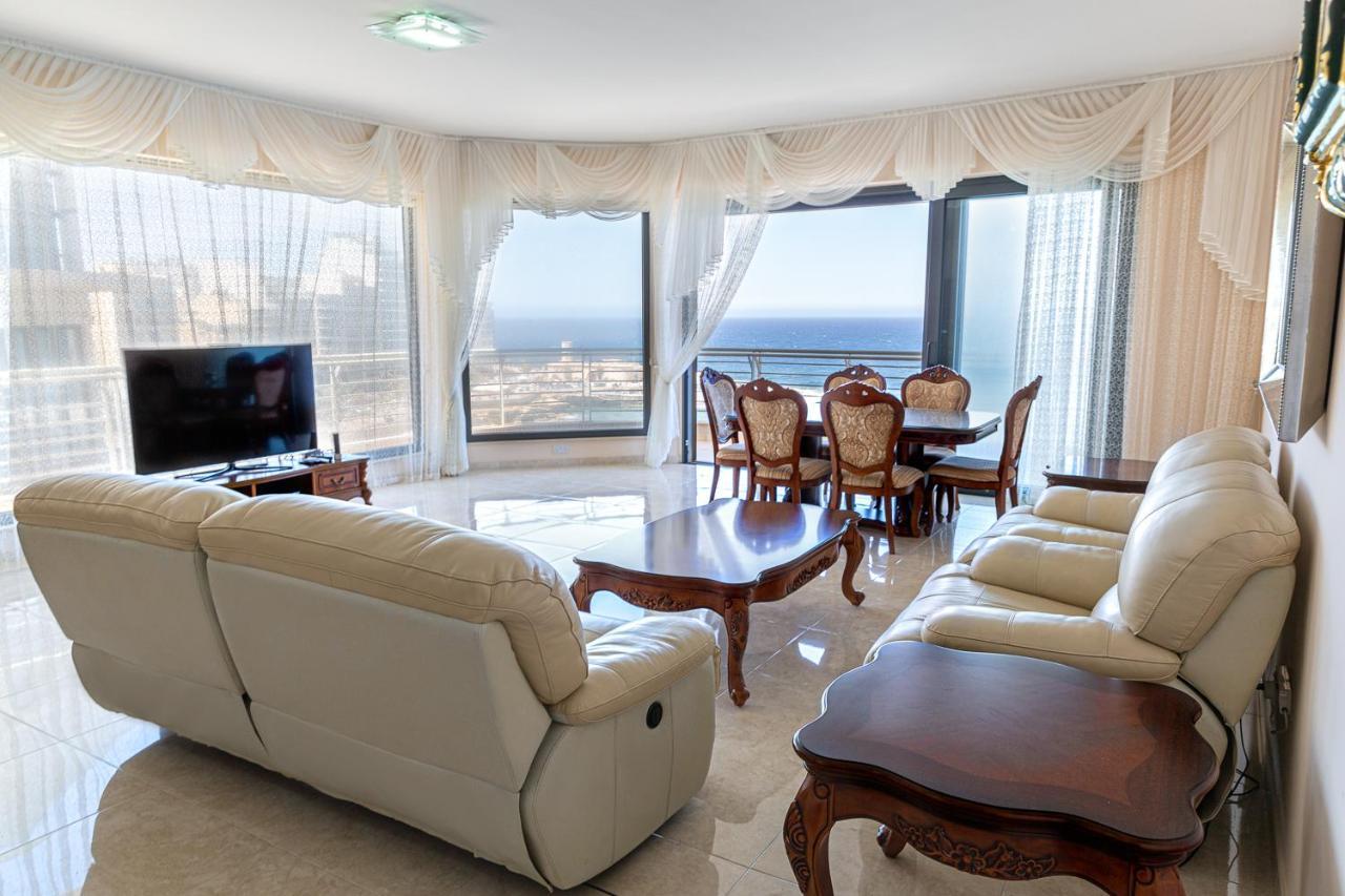 Beautiful Sea View Apartment Sliema Bagian luar foto