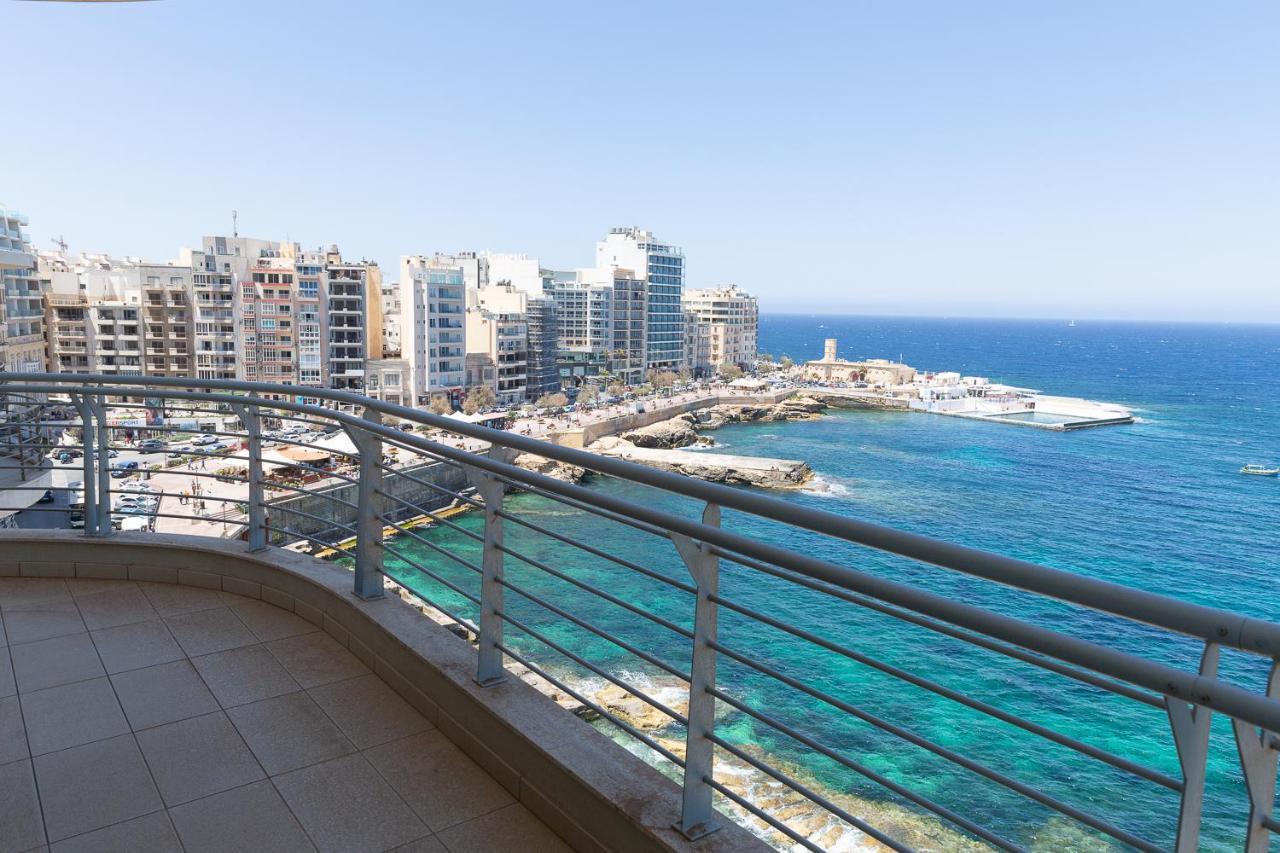 Beautiful Sea View Apartment Sliema Bagian luar foto